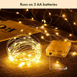 NNETM Enchanting 5-Meter Fairy Lights - 50 LED Fairy Tale Lights | Battery-Powered