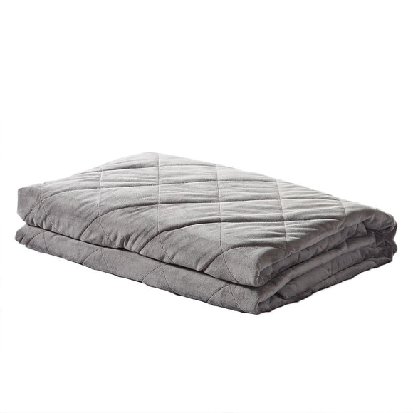 NNEIDS 7KG Weighted Blanket Gravity Blankets Grey Colour