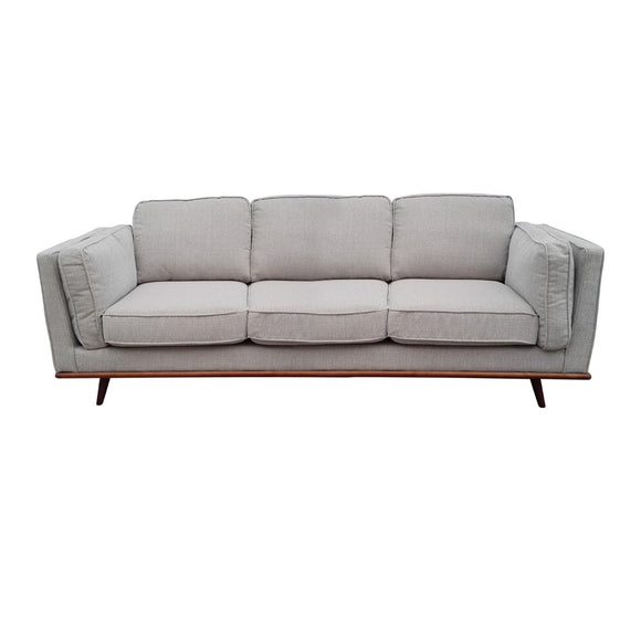 NNEDSZ Seater Sofa Beige Fabric Modern Lounge Set for Living Room Couch with Wooden Frame