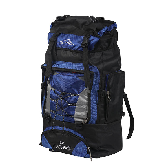 NNEIDS Military Backpack Tactical Hiking Camping Bag Rucksack Outdoor Trekking 80L