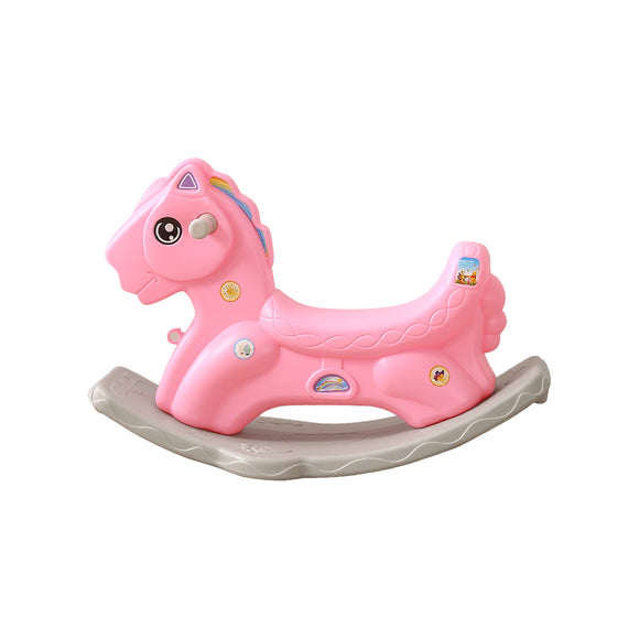 NNEIDS Kids Rocking Horse Toddler Baby Horses Pony Ride On Toy Balance Rocker