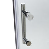 NNEIDS Bath Shower Enclosure Screen Seal Strip Glass Shower Door 1000x1900mm