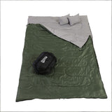 NNEIDS Sleeping Bag Double Bags Outdoor Camping Thermal -10℃ Hiking Tent