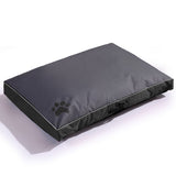 NNEIDS Pet Bed Mattress Dog Cat Pad Mat Summer Winter Cushion Pillow Size M Black