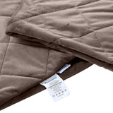 NNEIDS 11KG Adults Size Anti Anxiety Weighted Blanket Gravity Blankets Mink