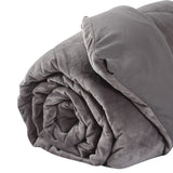 NNEIDS 9KG Adults Size Anti Anxiety Weighted Blanket Gravity Blankets Grey