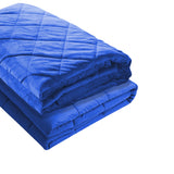 NNEIDS 2KG Kids Anti Anxiety Weighted Blanket Gravity Blankets Blue Colour