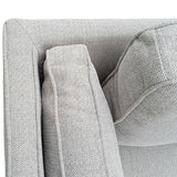 NNEDSZ Seater Sofa Beige Fabric Modern Lounge Set for Living Room Couch with Wooden Frame