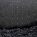 NNEIDS Pet Bed Dog Beds Mattress Bedding Cat Pad Mat Cushion Winter S Dark Grey