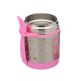 NNEIDS beaker Kid Stainless Vacuum Insulated Food Jar Container Funtainer 300ml