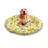 NNEIDS Pet Cooling Mat Gel Mats Bed Cool Pad Puppy Cat Non-Toxic Beds Summer L