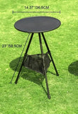 NNETM Portable Lightweight Camping Table with Adjustable Height and Durable Bag