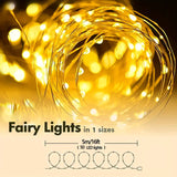 NNETM Enchanting 5-Meter Fairy Lights - 50 LED Fairy Tale Lights | Battery-Powered