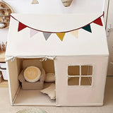NNETM Little Dove Toys Starlight Play Tent with Mat - Large Indoor and Outdoor Playhouse for Kids