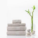 NNEIDS Comfort Cotton Bamboo Towel 4pc Set - Seaholly
