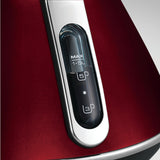 NNEDPE Morphy Richards 2200W Evoke 1.5L Pyramid Red Stainless Steel Kettle