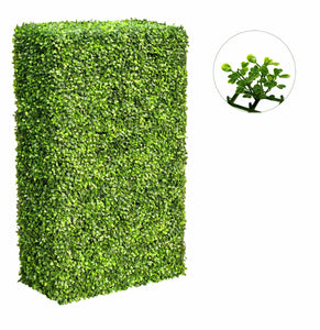 NNEDSZ Portable Boxwood Hedges UV Stabilised 2m By 1m