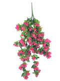 NNEDSZ Artificial Bougainvillea Plant (Pink / Lilac) UV Resistant 90cm