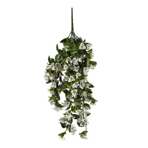 NNEDSZ White Artificial Bougainvillea Plant UV Resistant 90cm