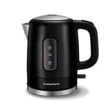NNEDPE Morphy Richards 1L Accents Stainless Steel Electric Kettle Black