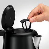 NNEDPE Morphy Richards 1L Accents Stainless Steel Electric Kettle Black