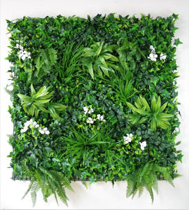 NNEDSZ White Vertical Garden / Green Wall UV Resistant 100cm x 100cm
