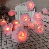 NNETM Romantic LED Rose String Lights