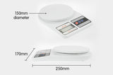 NNEDPE Digital Kitchen Scales 10kg / 1gm Electronic Food Scale