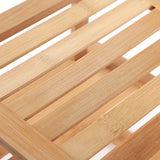 NNETM Bamboo Multi-Layer Corner Shelf - Stylish and Space-Saving Kitchen Storage