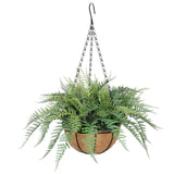 NNEDSZ Fern Hanging Basket (Fresh Green) UV Resistant 55cm
