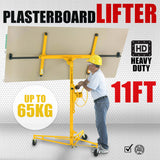 NNEDPE 11ft Plaster Drywall Board Sheet Panel Hoist Lifter