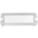 NNECW Foldable Baby Bed Rail for Toddlers with Soft Foam-Gray