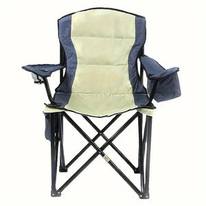 NNETM Portable Outdoor Folding Chair - Beige Yellow