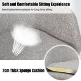 NNECW Accent Rocking Chair with Solid Steel Wood Leg for Bedroom