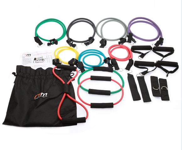 NNEDSZ Resistance Excercise Fitness Bands Tubes Kit Yoga Set