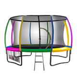 NNEDPE Kahuna Rainbow 12ft Trampoline