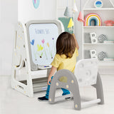 NNECW Erasable Magnetic Whiteboard with Adjustable Height