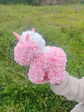 NNESN Adorable Baby Pink Unicorn Gift - 10x27 cm EVA Creation