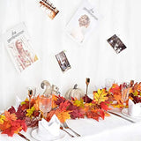 NNETM Autumn Maple Leaf Hanging Vine Garland