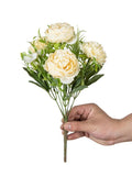 NNESN Elegant Yellow Silk Hydrangea Peony: Lifelike Floral Beauty for Every Space