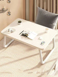 NNESN Foldable Bedside Storage Rack - Convenient Desktop Organizer