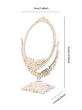 NNESN European-Style Vintage Double-Sided Makeup Mirror