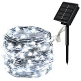 NNETM 8 Modes Solar Fairy Light String - Outdoor Waterproof Copper Wire Lights
