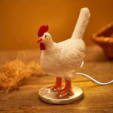 NNETM Lifelike Chicken Egg Lamp - 3D LED Night Light with USB Power
