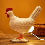 NNETM Lifelike Chicken Egg Lamp - 3D LED Night Light with USB Power