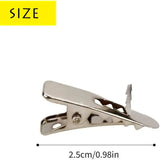 NNETM 30PCS Mini Metal Clips for Christmas - Festive Ornament Fixing Clips