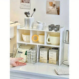 NNETM Multi-Purpose Milk Color Cup Storage Rack