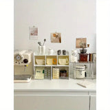 NNETM Multi-Purpose Milk Color Cup Storage Rack