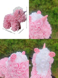 NNESN Adorable Baby Pink Unicorn Gift - 10x27 cm EVA Creation