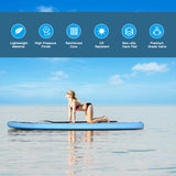 NNECW Standing Boat with Accessory Pack & Adjustable Paddle for Youth and Adult Large Size